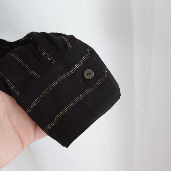 All Saints Keri Stripe Shirt Tunic Sz S - Picture 6 of 8